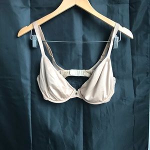 Nude unlined no padding form fitting VS bra